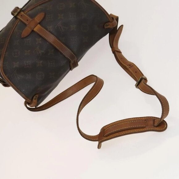 LOUIS VUITTON Monogram Saumur 30 Shoulder Bag M42256 LV Auth bs28187 - Picture 8 of 16